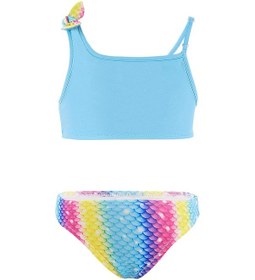 Resim Denokids Deniz Kedisi Kız Çocuk Bikini Çok Renkli 