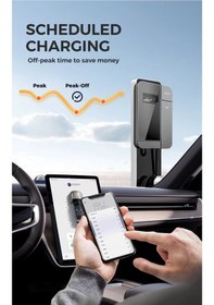 Resim A23w332en07 32a 22 Kw Duvar Tipi Elektrikli Araç Şarj İstasyonu Seti Hızlı Araç Şarj 