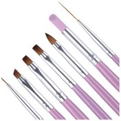 Resim Sones Adet / Set Tırnak Boyama Gerdirme Fırçası Şekillendirme Ve Bileme Kalemi Manikür Aracı 