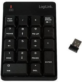 Resim LogiLink ID0120 18 Tuşlu Kablosuz Nümerik Key Pad (Tuş Takımı) 