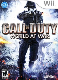 Resim Call Of Duty World At War Nintendo Wii Oyun POPKONSOL