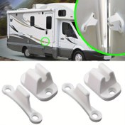 Resim RV Kamyonu Kapı İtme Tutucu Tutucu Tutucu Klipsi Boşluk Tutucu Stopper Karavan Motor Evler Tekne Araba Aksesuarları Repaclement Kiti 