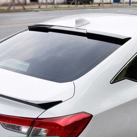 Resim Honda Accord 2018+ Cam Üstü Spoiler Parlak Siyah 