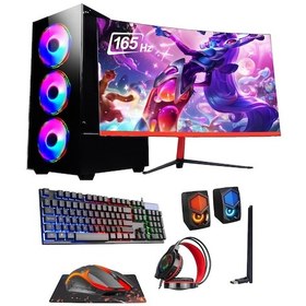 Resim RAMTECH FULLFORCE FF275 R5-3600 32GB RAM 256GB M.2 SSD RX550/4GB 23,6 OYUNCU MASAÜSTÜ BİLGİSAYAR 