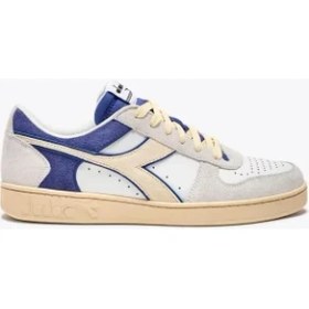 Resim Timberland Diadora Magic Basket Low Suede Leather Erkek Gri Spor Ayakkabı - 501.178565-C5753 