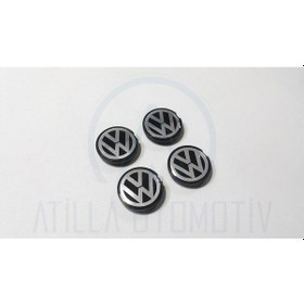 Resim 4 X Vw Golf 4 98-05 Çelik Jant Göbeği Takım 55mm 6n0601171 