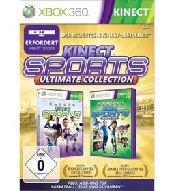 Resim Sony Xbox 360 Kinect Sports Ultimate Collection 2 Oyun Birden Kutulu Orjinal Teşhir Ürünü 
