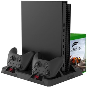 Resim WOTOBE Xbox One X/s Uyumlu Çok Amaçlı Soğutucu Stand Şarj Istasyonu 