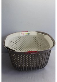 Resim Folylife Linea Süzgeçli Kare Badya 4lt Çok Renkli 
