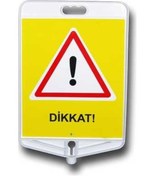 Resim FM Trafik Dikkat Uyarı Tabelası 