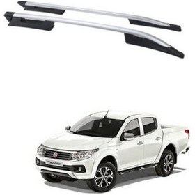 Resim Ekiciler Fiat Fullback Port Bagaj Tavan Çıtası Falcon Gri 