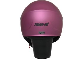 Resim Motosiklet ve Bisiklet Yarım Camlı Çocuk Kaskı Ce Abs Material Motor Kaskı Fuchsia 