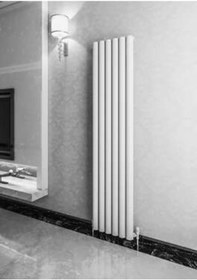 Resim Warma Ula Dikey Alüminyum Radyatör 415x1800 Pütürlü Beyaz Ral 9016 