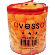 Resim Avessa 100 Adet Masa Tenisi Topu Pinpon Topu Turuncu 