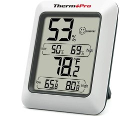Resim ThermoPro TP50 Dijital Termometre İç Mekan Sıcaklık ve Nem Ölçer Akıllı Tasarım Özellikleri 