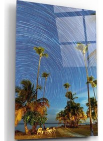 Resim Yağlı Boya Manzara Cam Tablo Hediyelik, Dekoratif, Ofis, Mutfak Camct0473- 