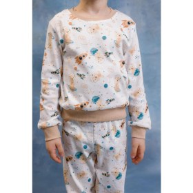 Resim Perendi Erkek Çocuk %100 Pamuk Pijama Takımı 