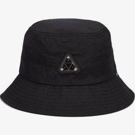Resim Huf Metal Triple Triangle Bucket Erkek Siyah Şapka 