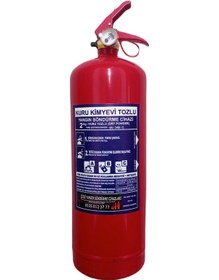 Resim Abc Kuru Kimyevi Tozlu Yangın Söndürme Cihazı 2 KG 