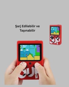 Resim 400 Oyunlu Taşınabilir El Konsolu 