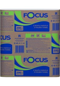 Resim Focus Optimum Z Dispanser Kağıt Havlu 200'lü 