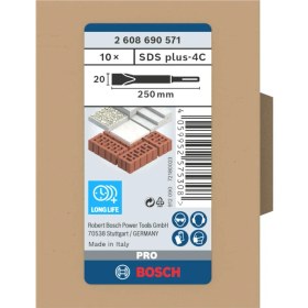 Resim Sds-Plus Yassı Keski 250*20 mm 10'lu 
