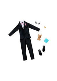 Resim Hwv77 Barbie + Ken Fashion - Damat Aksesuarları Bebekler Ürüne D 