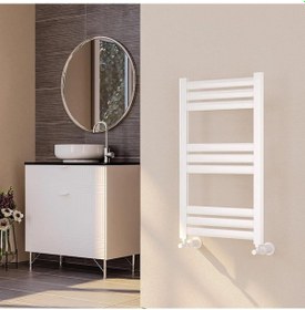 Resim Lojimax Alüminyum Havlupan Poyraz 900x600 Mm 9 Dilim Beyaz 519 W Yüksek Isıl Güç -850 