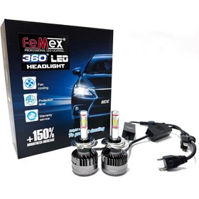 Resim FEMEX 360* Csp Superior 4 Yönlü Chipset H7 Led Xenon Led Headlight 