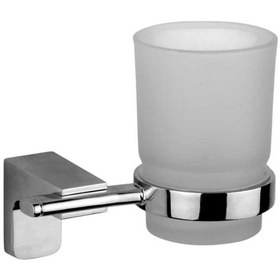 Resim F1 Serisi Krom Paslanmaz Duvara Monte Banyo Cam Diş Fırçalık Krom 