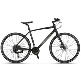 Resim Mosso Legarda-pro-x18-mdm Erkek Şehir Bisikleti 460h Hd 28 Jant 18 Vites Siyah Antrasit Çok Renkli 
