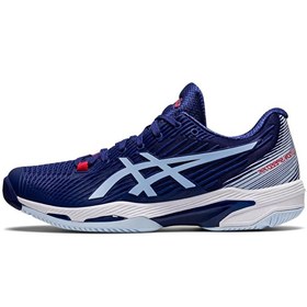 Resim Asics Solution Speed FF 2 Mavi Kadın Tenis Ayakkabısı Asics