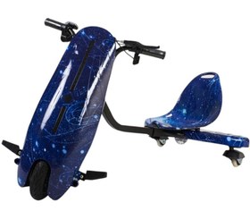 Resim Drift Car Elektrikli Kaykay Drift Scooter Bluetoothlu Grafity Desenli Kasa D12 