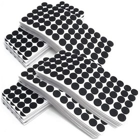 Resim Yapışkanlı Mobilya Masa Sandalye Parke Zemin Ayak Koruyucu Kaydırmaz Keçesi 24 Mm 66'lı Paket Çok Diğer 