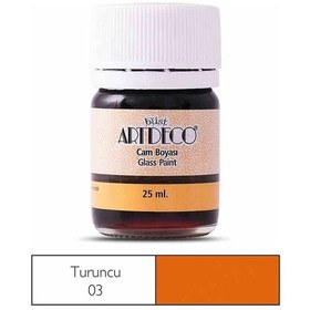 Resim Artdeco 25 ML Turuncu Cam Boyası 30a-03 Turuncu 