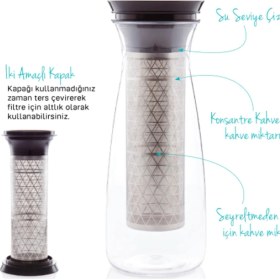 Resim Tupperware Cold Brew Karaf Kahve Demleme 