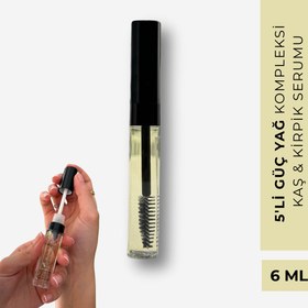 Resim 5'li Güç Yağ Kompleksi - Kaş & Kirpik Serumu 