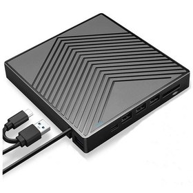 Resim Yaozixa Type-c Dışarıdaki Usb3.0 Çok Fonksiyonlu Dvd-rw Cd Yazıcı Taşınabilir Bilgisayar Optik Sürücü Diğer 