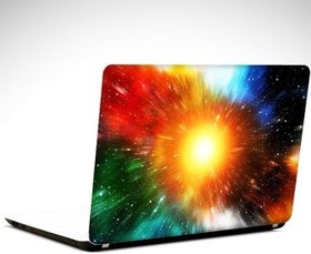 Resim Güneş ve Renkler Laptop Sticker 10 İnch (25X19CM) 
