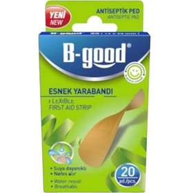 Resim B-good Esnek Yara Bandı 19 x 72 MM 20 Adet 