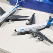 Resim 1 adet/2 adet Gerçekçi Metal Uçak Model Seti - Dayanıklı Alüminyum Alaşım, Çeşitli Renkler, Ev Dekoru & Hediyeler İçin Mükemmel 