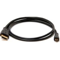 Resim PrimeX Plus PX-1121 Micro HDMI To HDMI 1080P Fullhd Kablo - 1.5m 