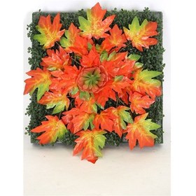 Resim Yapay Çiçek Deposu Yapay Dikey Bitki Hazır Duvar Paneli 55 Cm X 55 Cm Model 11 