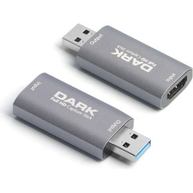 Resim Dark 4K HDMI Video Capture,Tak Çalıştır,USB Görüntülü Yakalama & Canlı Yayın Kayıt Cihazı (DK-HD-CAP1082) 