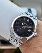Resim Ferrucci Kadranı Siyah Kordonu Silver Renk 24 Ay Garantili 41 Mm Takvimli Erkek Kol Saati 