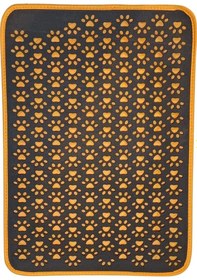 Resim Biryirmi Kedi Kumu Paspası Kedi Tuvalet Önü Paspası Elekli Paspas Tuvaleti 70 x 50 CM 