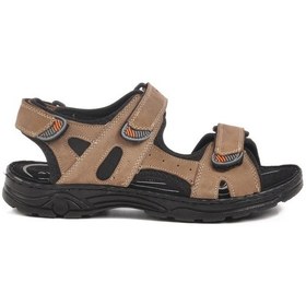 Resim Kum Erkek Çocuk Cırtlı Spor Sandalet 1305 G Kum 