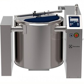 Resim Electrolux Professional Elektrikli Kaynatma Kazanı, Hız Ayarlı Izgara Tip Karıştırıcılı, Elektronik Kontrol, Otomatik Devirme, 200 Lt - Variomix SM6V200 