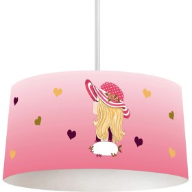 Resim Talia Home Kırmızı Şapkalı Kız Çocuk ve Bebek Odası Sarkıt Avize TLAV-149 