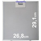 Resim Beko Adv 6720 Eds Ankastre Davlumbaz Aspiratör Alüminyum Yağ Süzgeç Tel Kaset Filtre 9194016051 